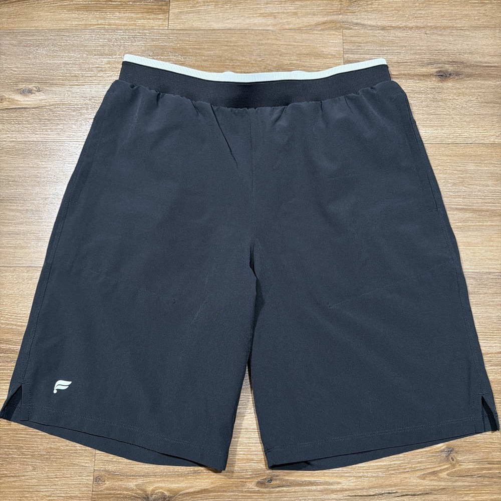 Fabletics Men's MEDIUM The Fundamental Short II UNLINED 9" Black